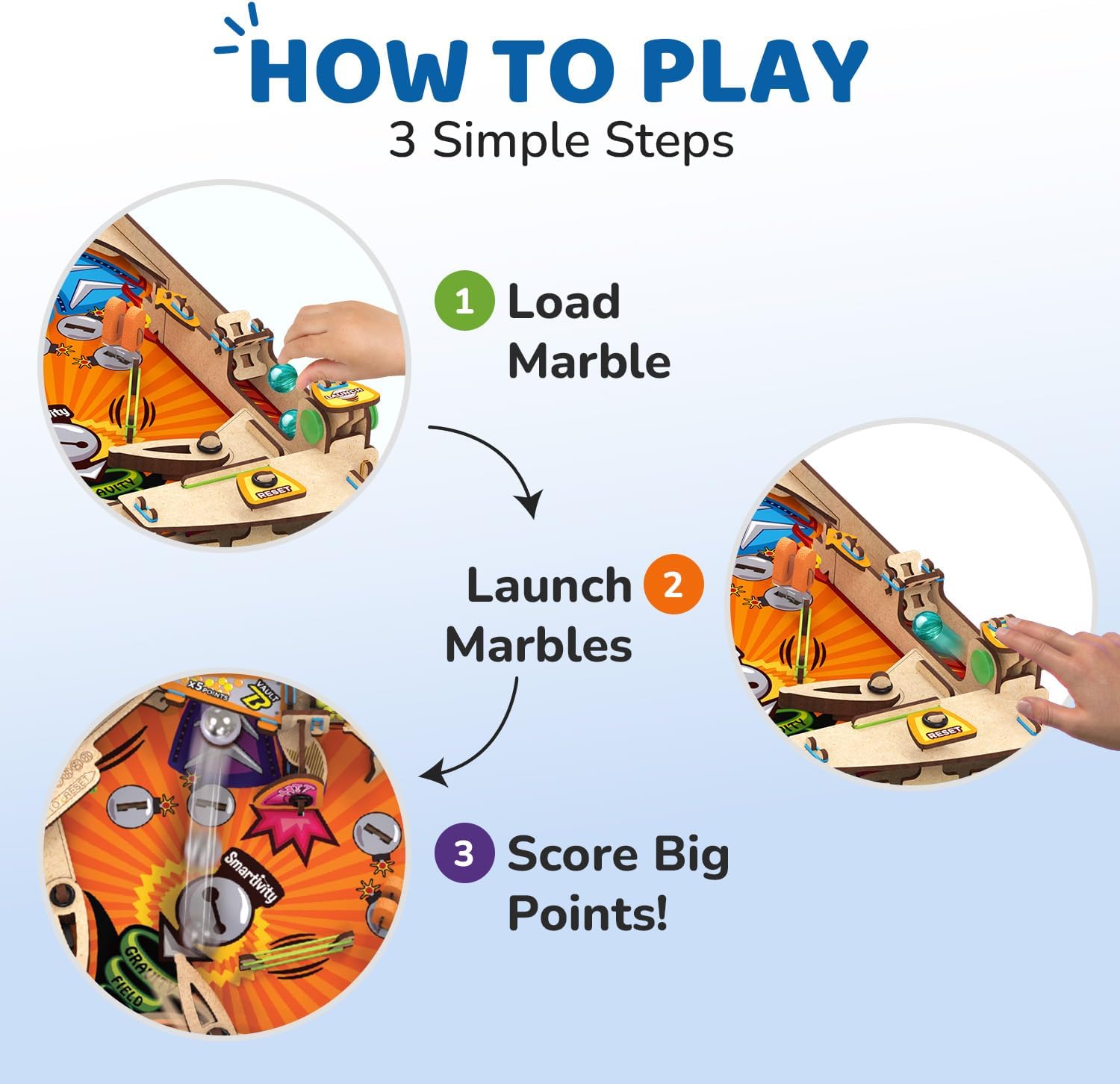 Smartivity DIY Pinball Machine I Global Award Winning Game Ages 8-99 Years - Image 5