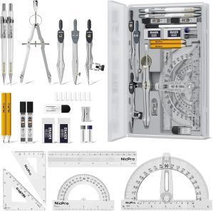 Nicpro 22 PCS Compass Geometry Tool...