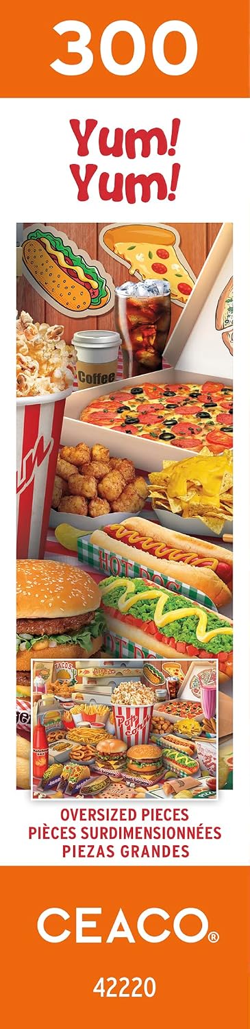 Ceaco - Yum Yum - 300 Large Piece Jigsaw Puzzle for Adults - Image 8