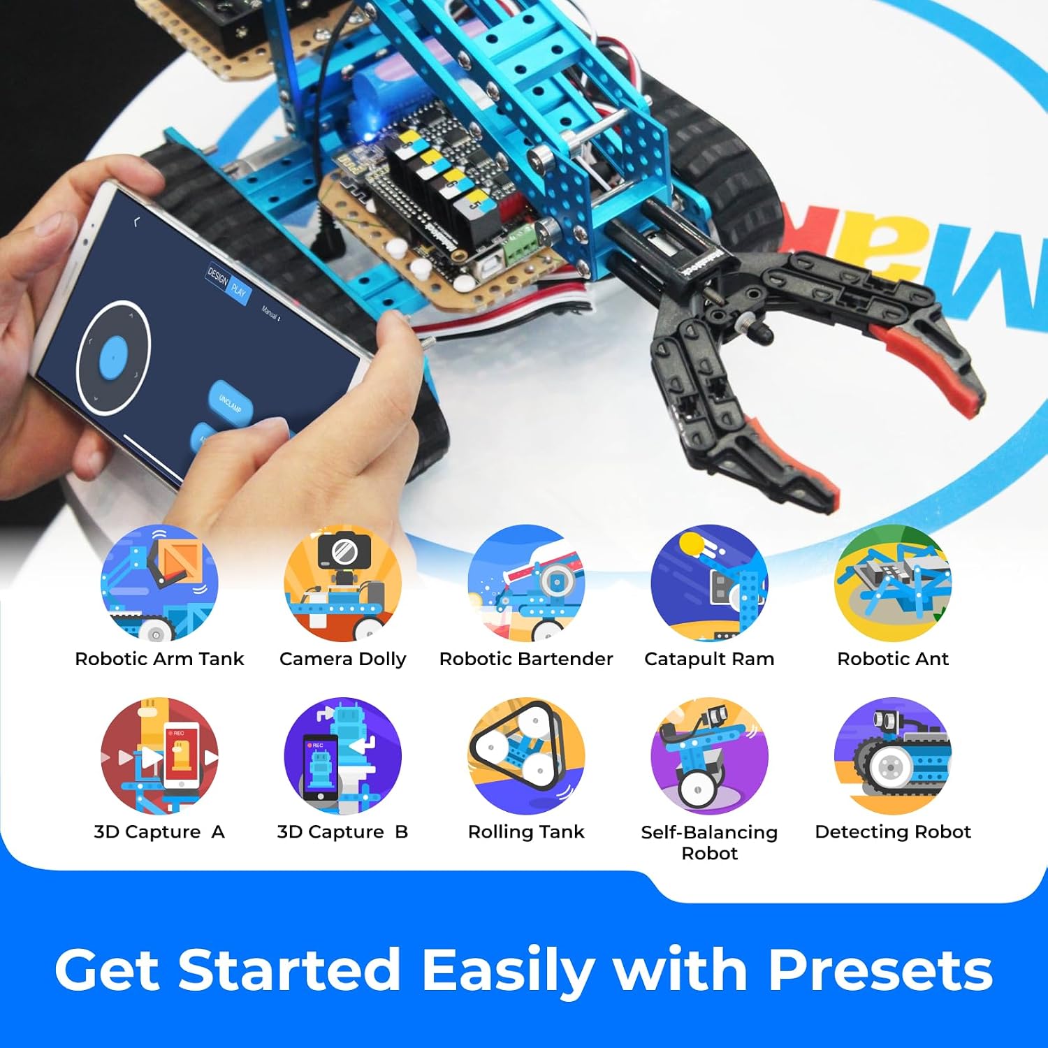 Makeblock mBot Ultimate 10 in 1 Robot Building Kit for Teenagers & Adults - Image 4