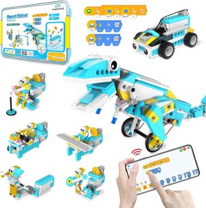 Makerzoid Coding Robot Kit for Kids...