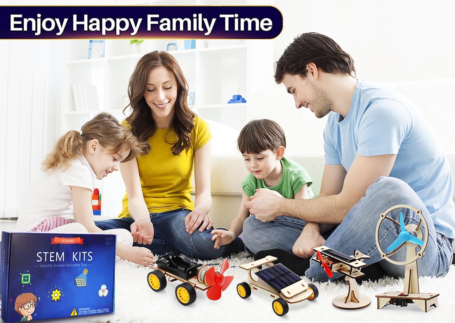 STEM Toys for Ages 8-13 Boys, Solar Science Kits for Kids Crafts Gifts 8-12 - Image 6