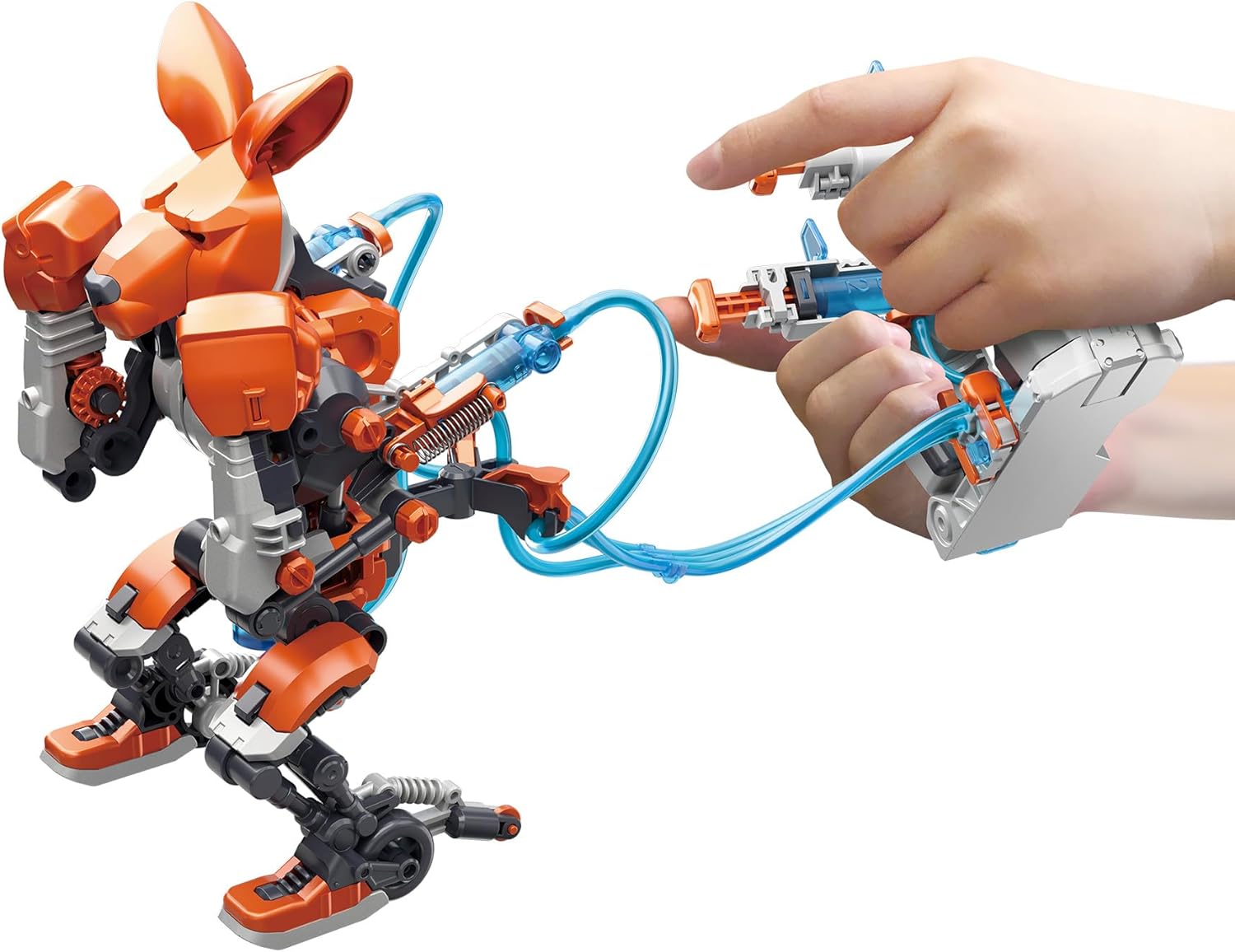 Thames & Kosmos Hydraulic Boxing Bots STEM Experiment Kit | Build Two Hydraulic-Powered Boxing Robots! | Explore Water-Powered Systems | Challenge a Friend to a Robot Duel! - Image 4