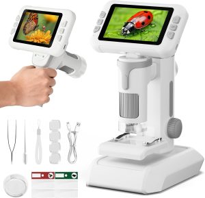 1600X Kids Microscope, 1080P Digita...