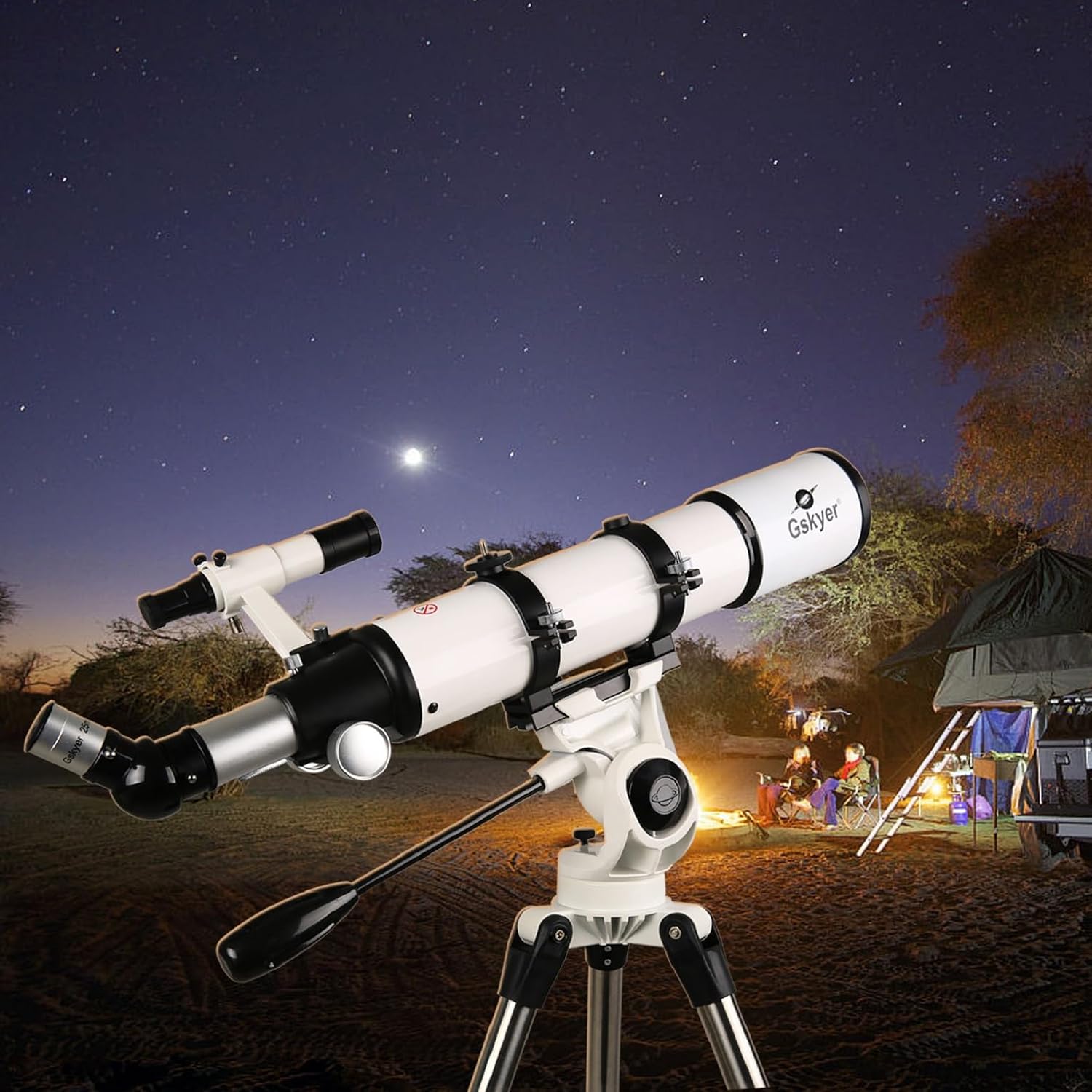 Gskyer Telescope 600x90mm AZ Astronomical Refractor Telescope for Adults - Image 5