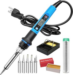 Soldering Iron Kit, 80W 110V Fast H...