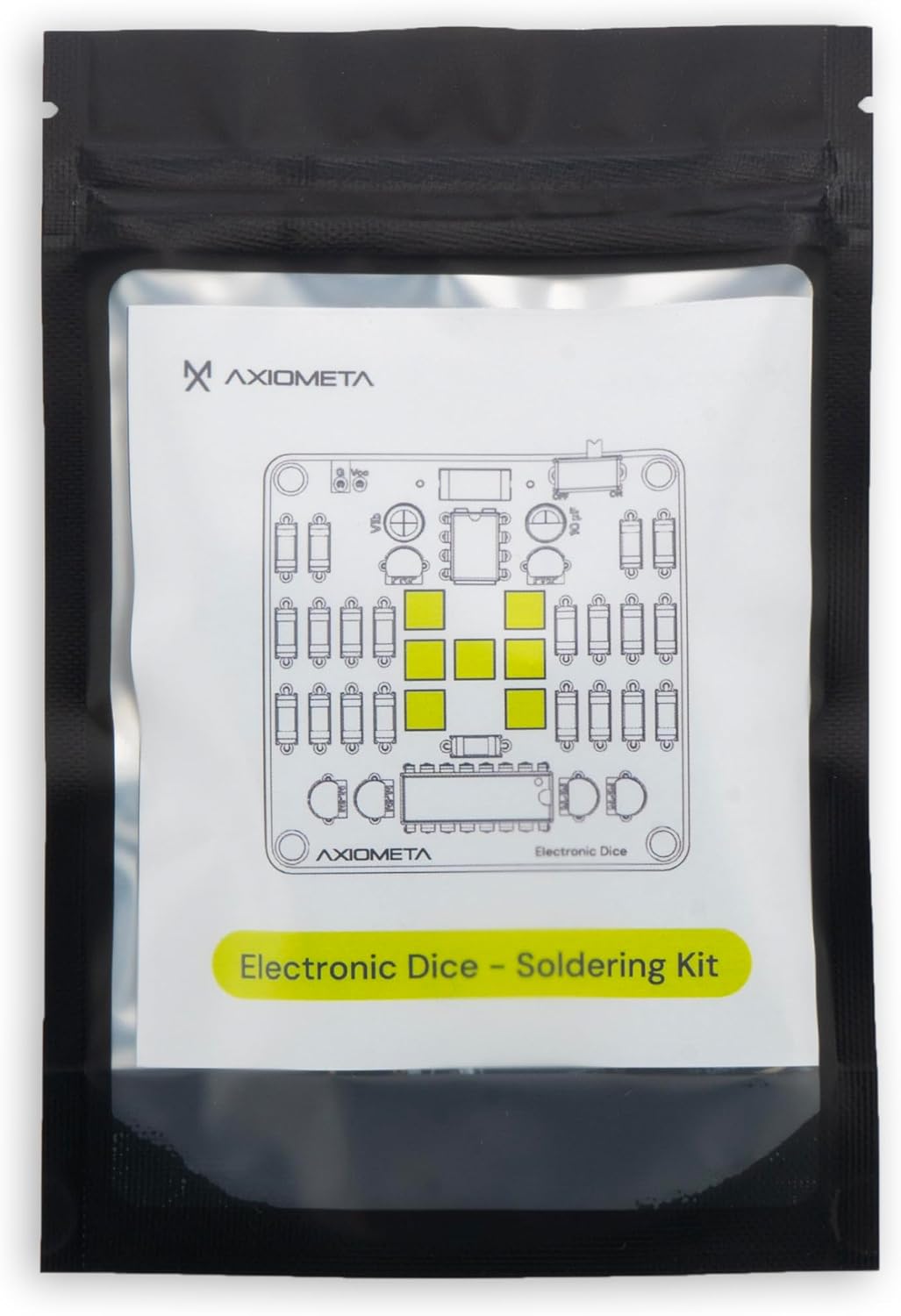 Electronic Dice Soldering Kit DIY LED Random Dice Circuit Kit 555 Timer CD4017, STEM Electronics Project Kit for Beginners Students Adults DIY Learning Kit School Engineering Project - Image 9