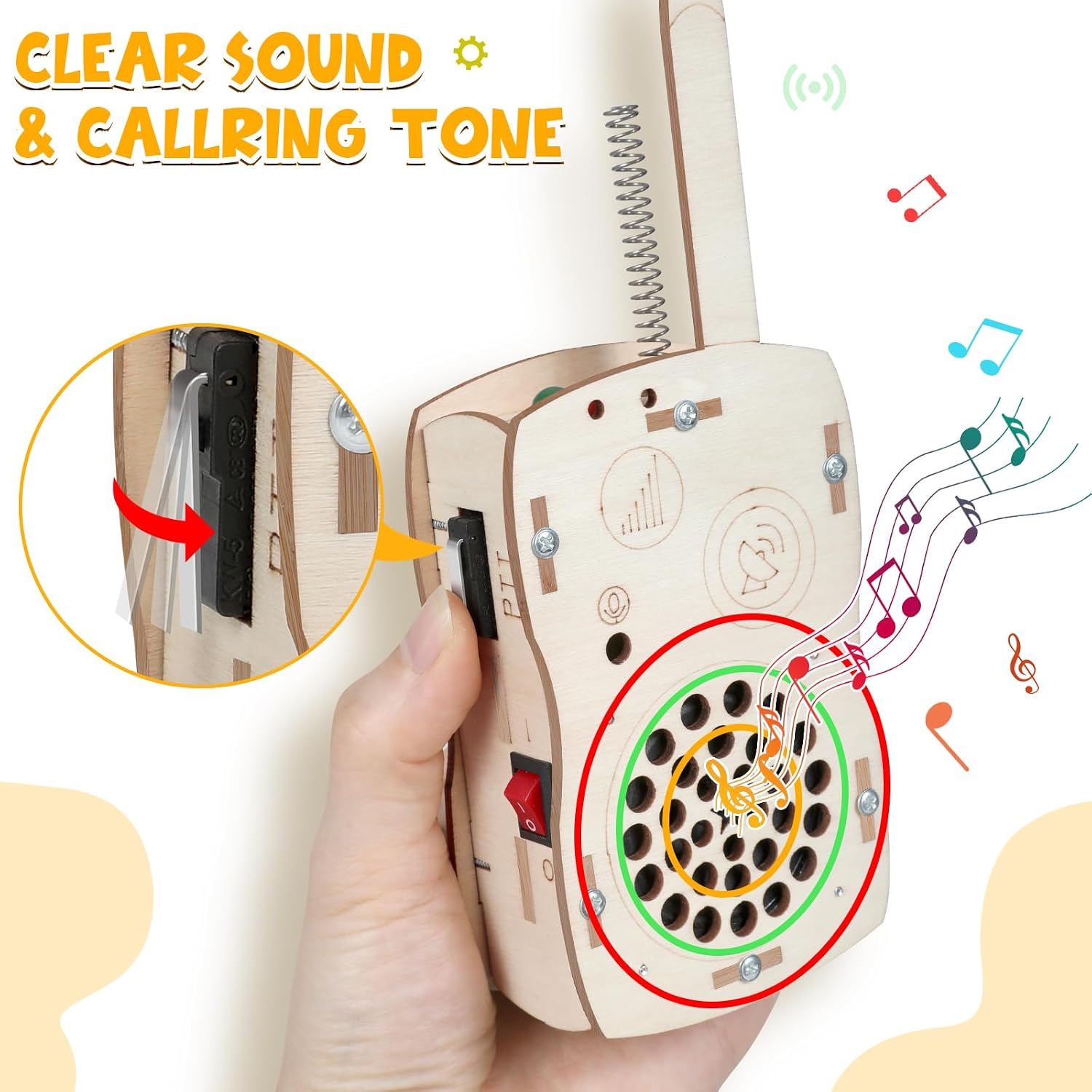 Stem Projects Walkie Talkies Toys for Boys Age 8-12 12-14 Science Kit - Image 2