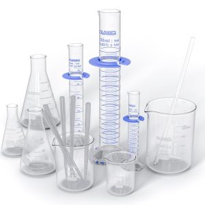 JOLABEAR Lab Glass Beakers, Cylinde...