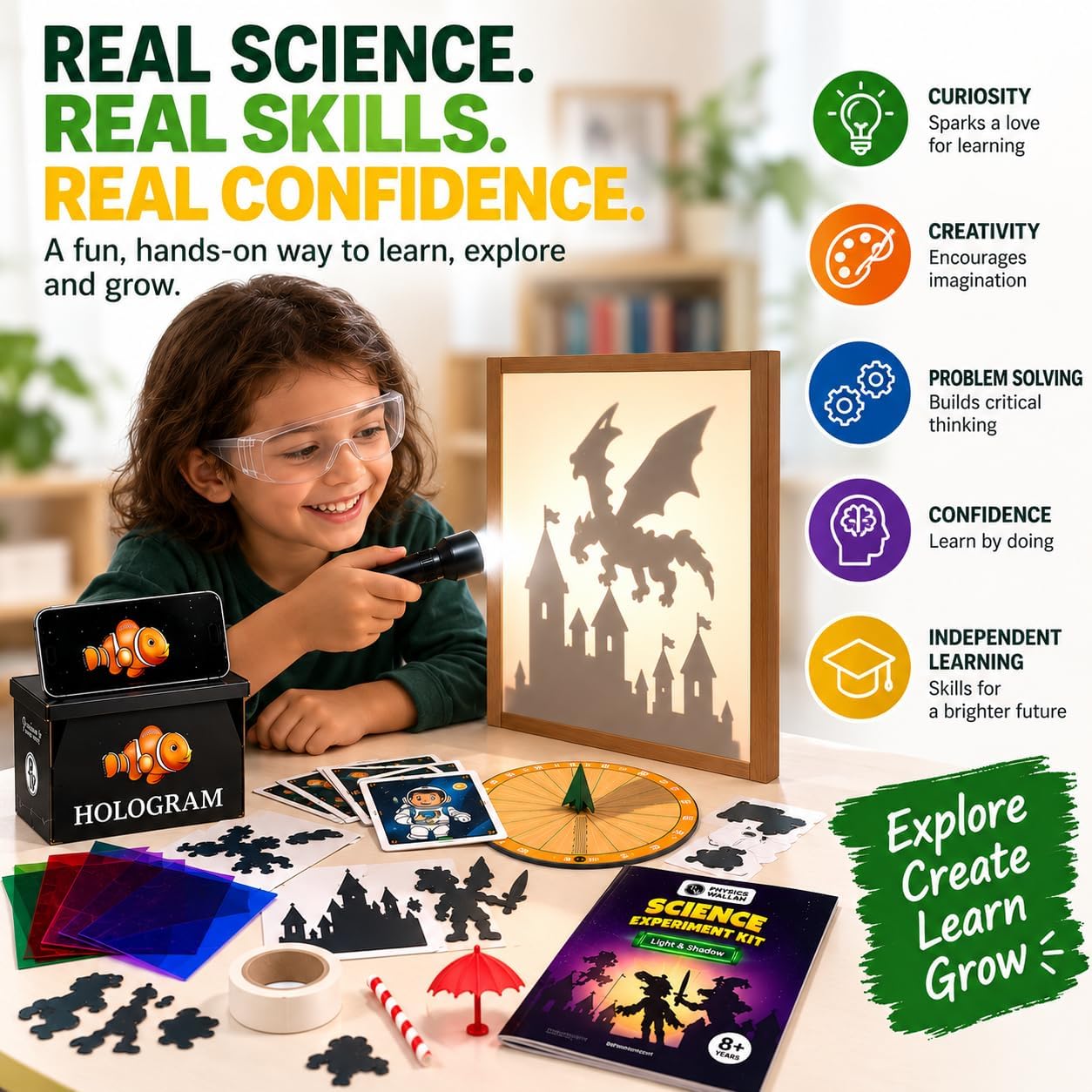 PW Science Experiment Kit for Kids Ages 8–14, 100+ STEM DIY Activities - Image 2