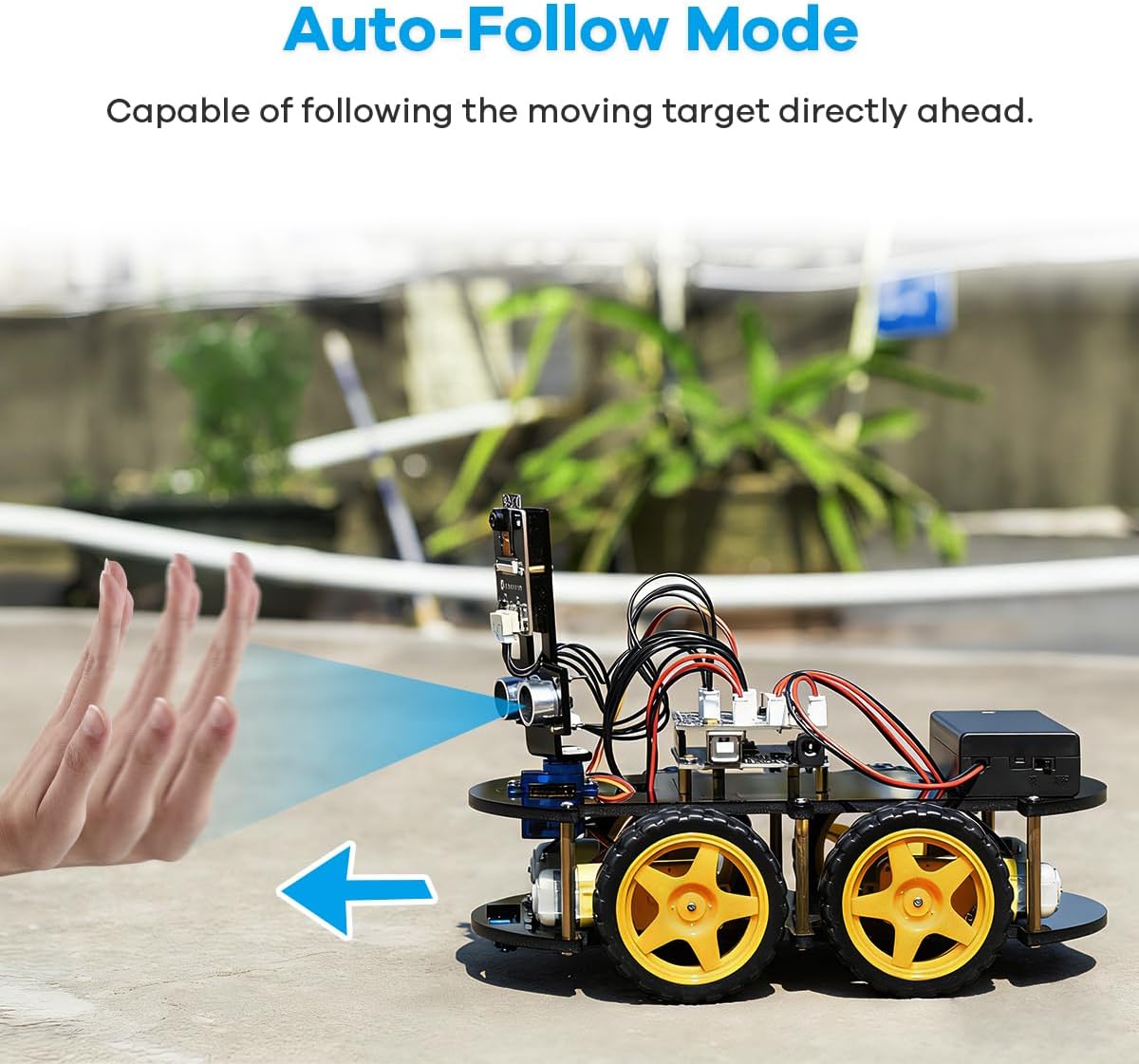 LAFVIN R3 Camera Smart Robot Car Kit for Arduino Robotics with Tutorial - Image 7