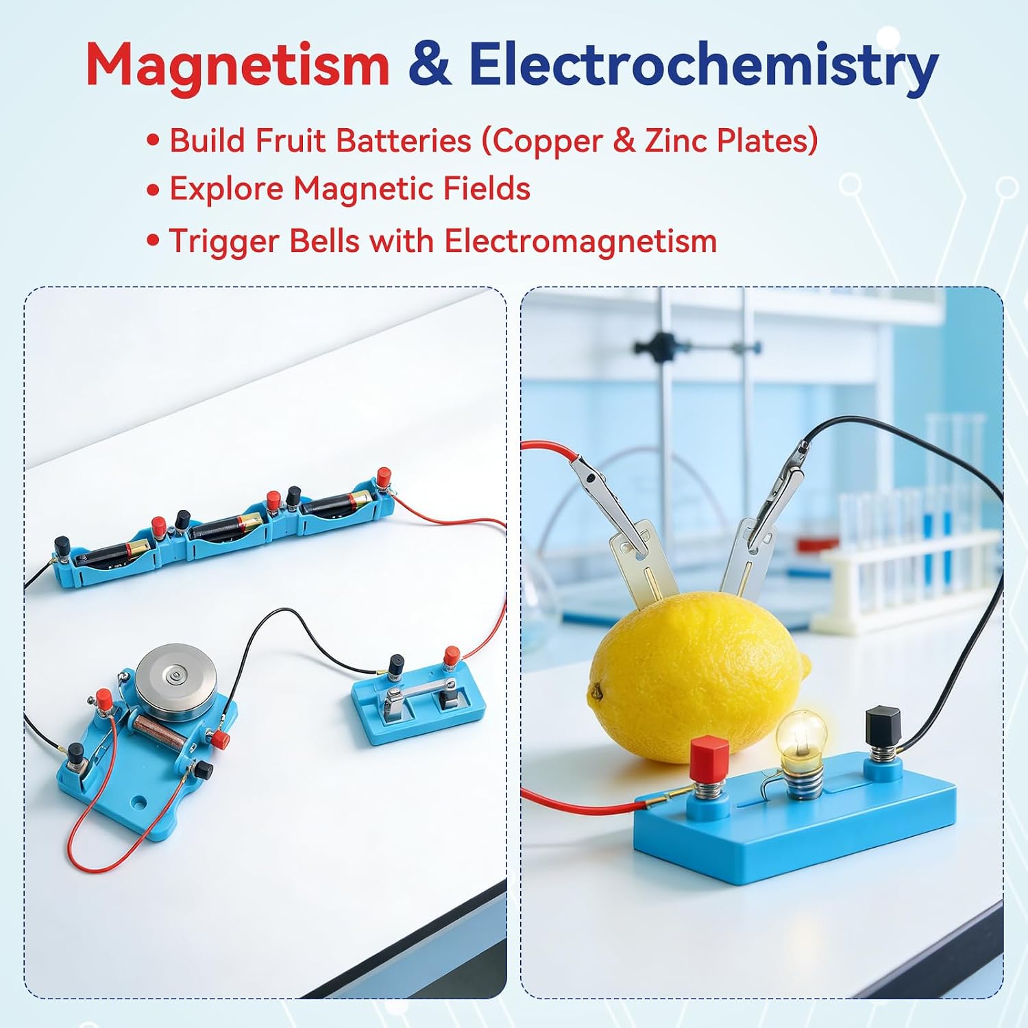 79PCS Magnet Science Kit for Kids Ages 8-16, Ultimate Physics Lab - Image 5