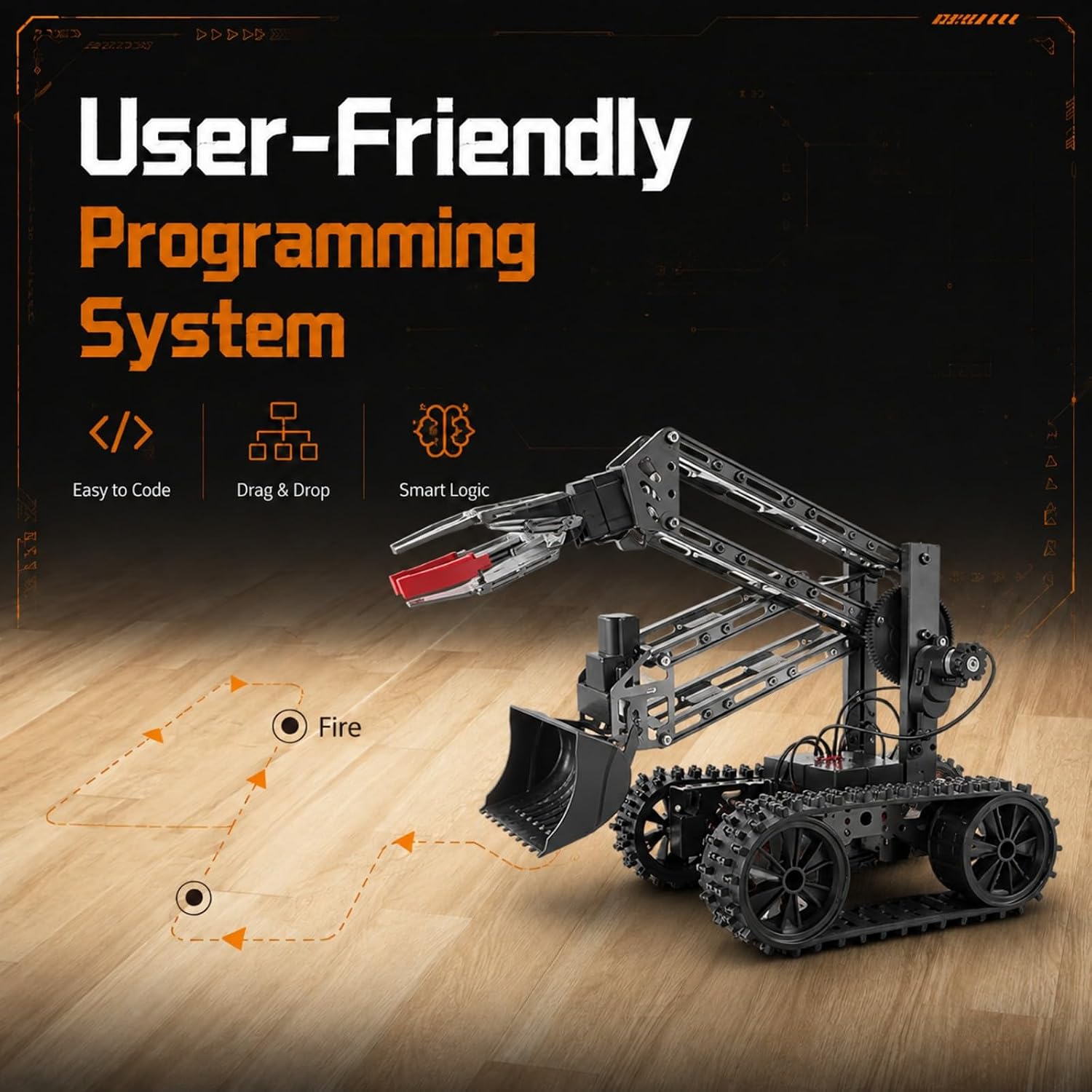 Robotic Arm Kit,STEM Toys Science Kits for Kids Age 8-12,Cool Engineering Building Toys,Educational Projects Set Gifts for 8 9 10 11 12 13 14 Years Old Boys Girls Teens,Birthday Xmas Gifts for Teens - Image 3