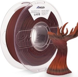 AMOLEN 3D Printing Filament Dark Wo...