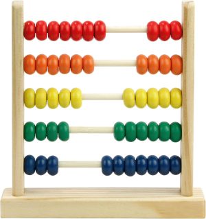 Sealive Wooden Abacus for Kids Math...