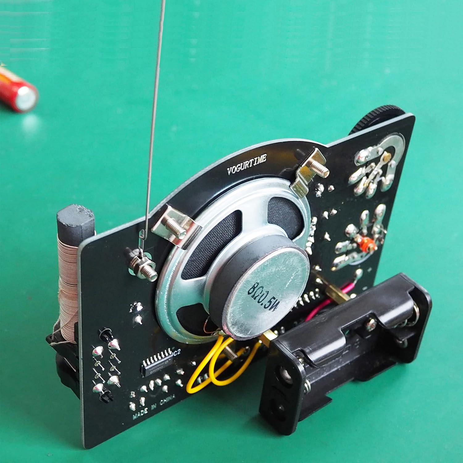 AM FM Radio Kit Soldering Project Kit for Learning Practicing Teaching Electronics, Great STEM Project and Gift, New Version - Image 3