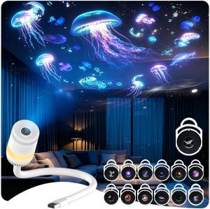 2-in-1 Galaxy Projector Night Light...