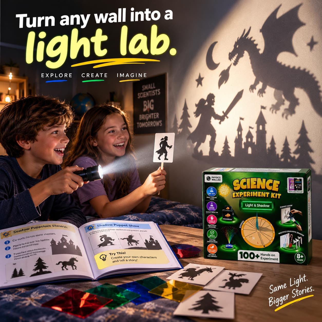 PW Science Experiment Kit for Kids Ages 8–14, 100+ STEM DIY Activities - Image 7