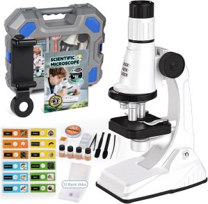 Kids Microscope Kit with Blank and ...