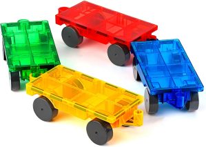 Mruikeny Magnetic Tiles Cars Constr...