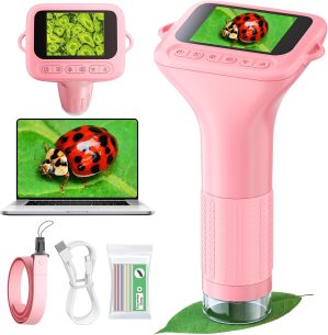 Odatay 1000X Digital Kids Microscop...
