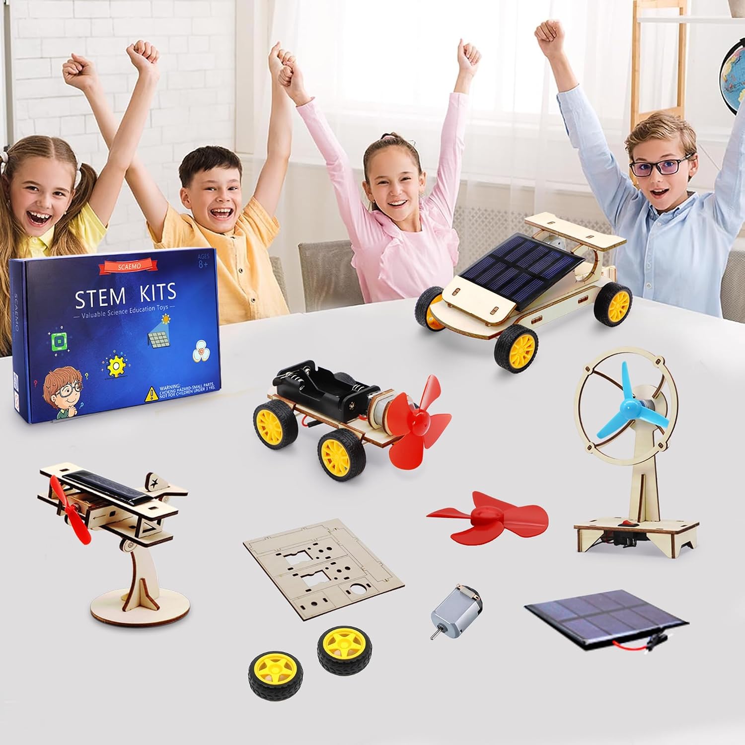 STEM Toys for Ages 8-13 Boys, Solar Science Kits for Kids Crafts Gifts 8-12 - Image 5