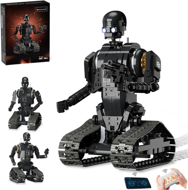 STEM RC Robot Building Kit, Programmable Remote & App Control Robot Toy
