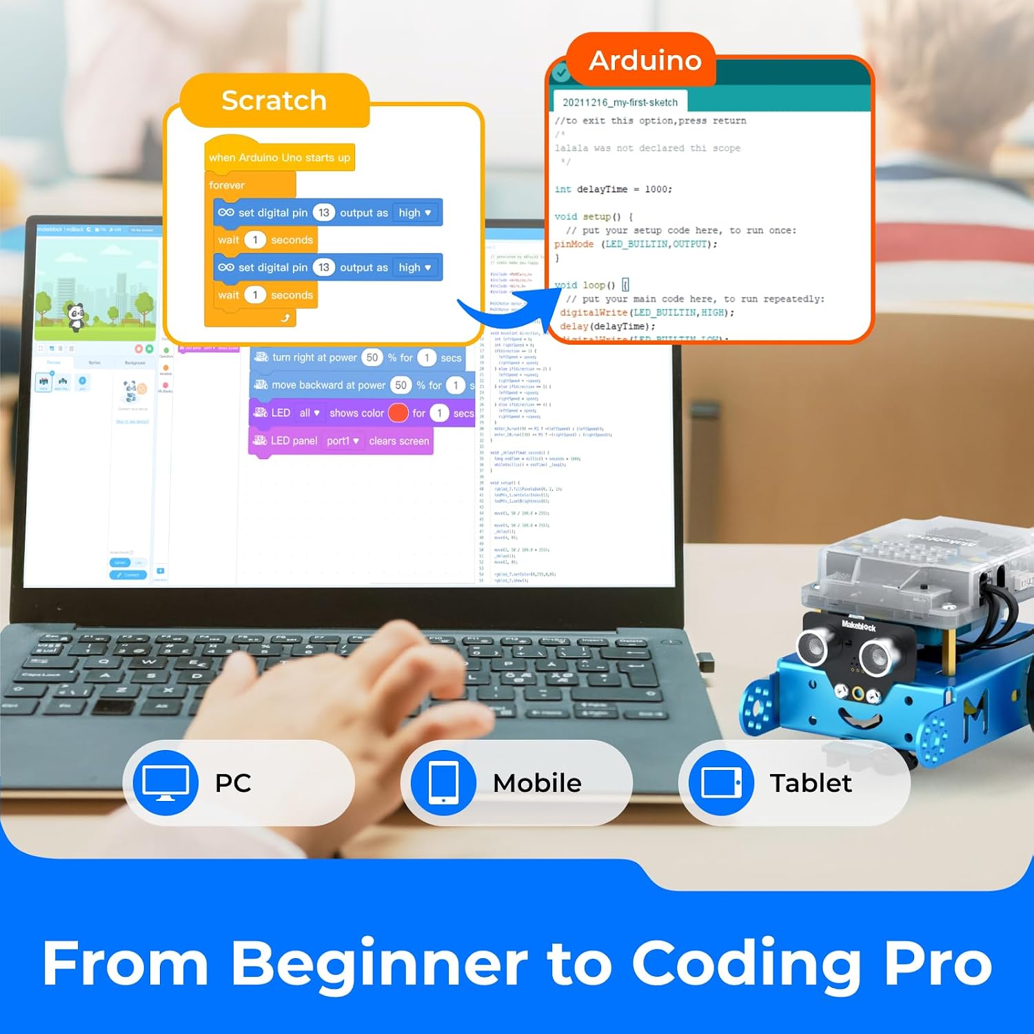 Makeblock mBot STEM Coding Toys Robotics for Kids Ages 8-12 - Image 2