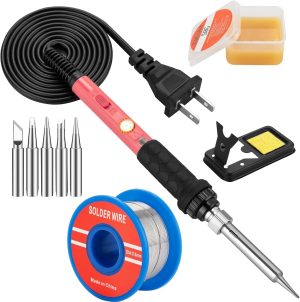 Soldering Iron Kit, 60W Soldering I...