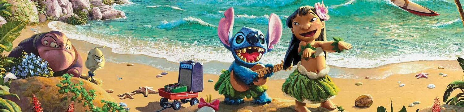 Ceaco - Thomas Kinkade Disney - Lilo and Stitch - 1000 Piece Jigsaw Puzzle - Image 8