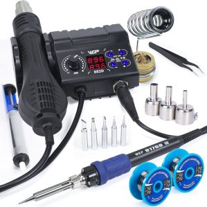 WEP 882D Soldering Iron Station 2-I...