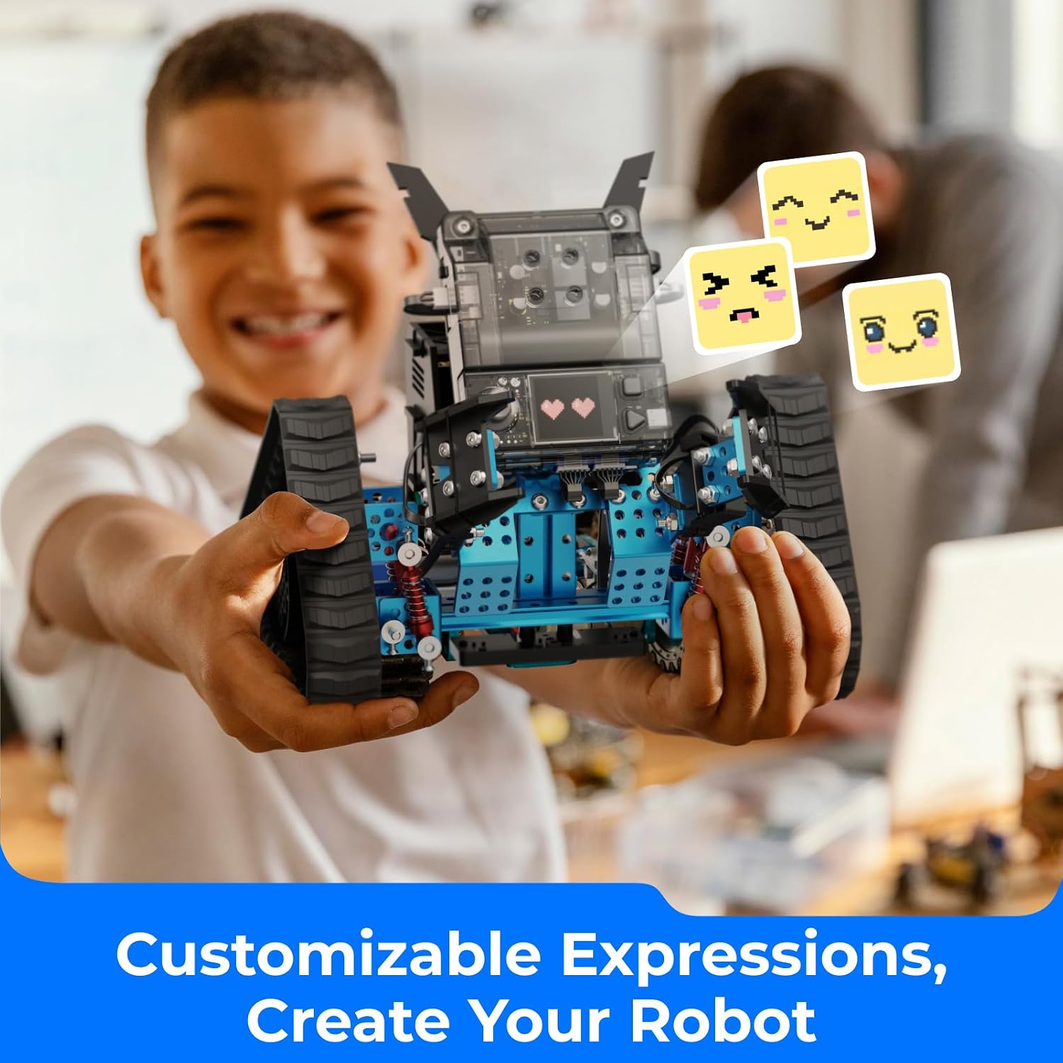 Makeblock mBot2 Rover Robotics Kit for Kids Ages 8-12 - Image 4
