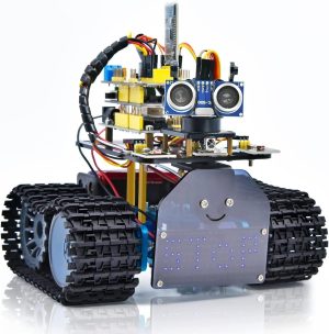 KEYESTUDIO Mini Tank Robotic Kit Sm...