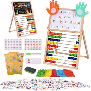 Wooden Abacus for Kids Math –...