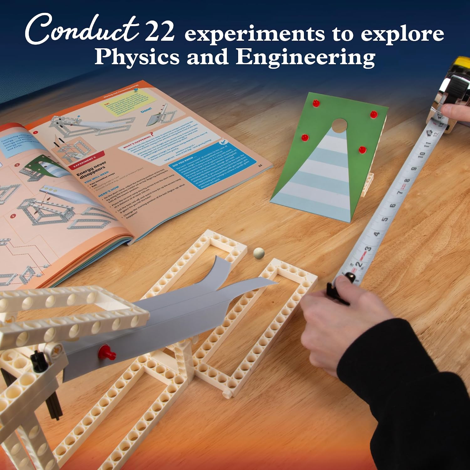 Thames & Kosmos | Mechanical Engineering: Machines & Vehicles STEM Experiment Kit | Build 20 Mechanical Models, Explore Physics of Force & Motion | Hands-on, Introductory Science Learning for Ages 8+ - Image 4