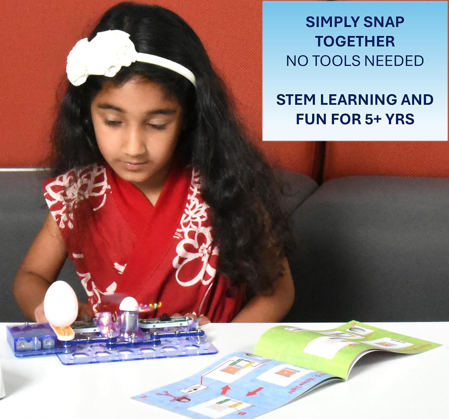 SNAP CIRCUITS Beginner SCB-20 STEM Electronics Toy for Kids Ages 5-9 - Image 4