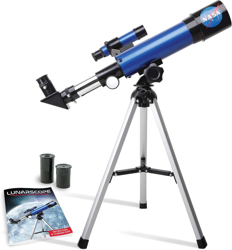 NASA Lunar Telescope for Kids Ages 8-12 with Tripod and Finder Scope