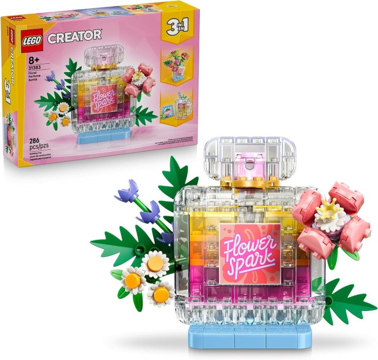 LEGO Creator 3 in 1 Floral Decor Perfume Bottle 31383