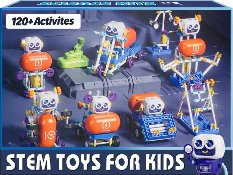 SMILESSKIDDO 120-in-1 Science Robot Kit STEM Learning & Education Toy