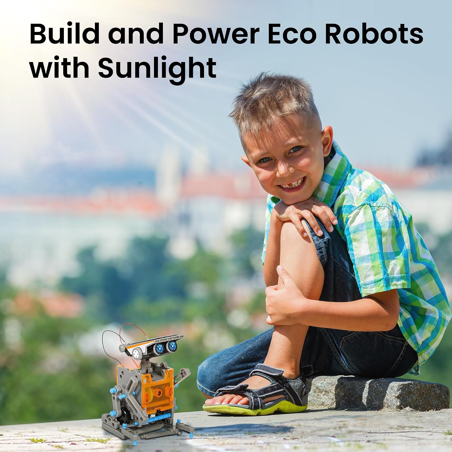 Sillbird 12-in-1 Solar Robot Building Kit STEM Gift for Boys Ages 8-13 - Image 3