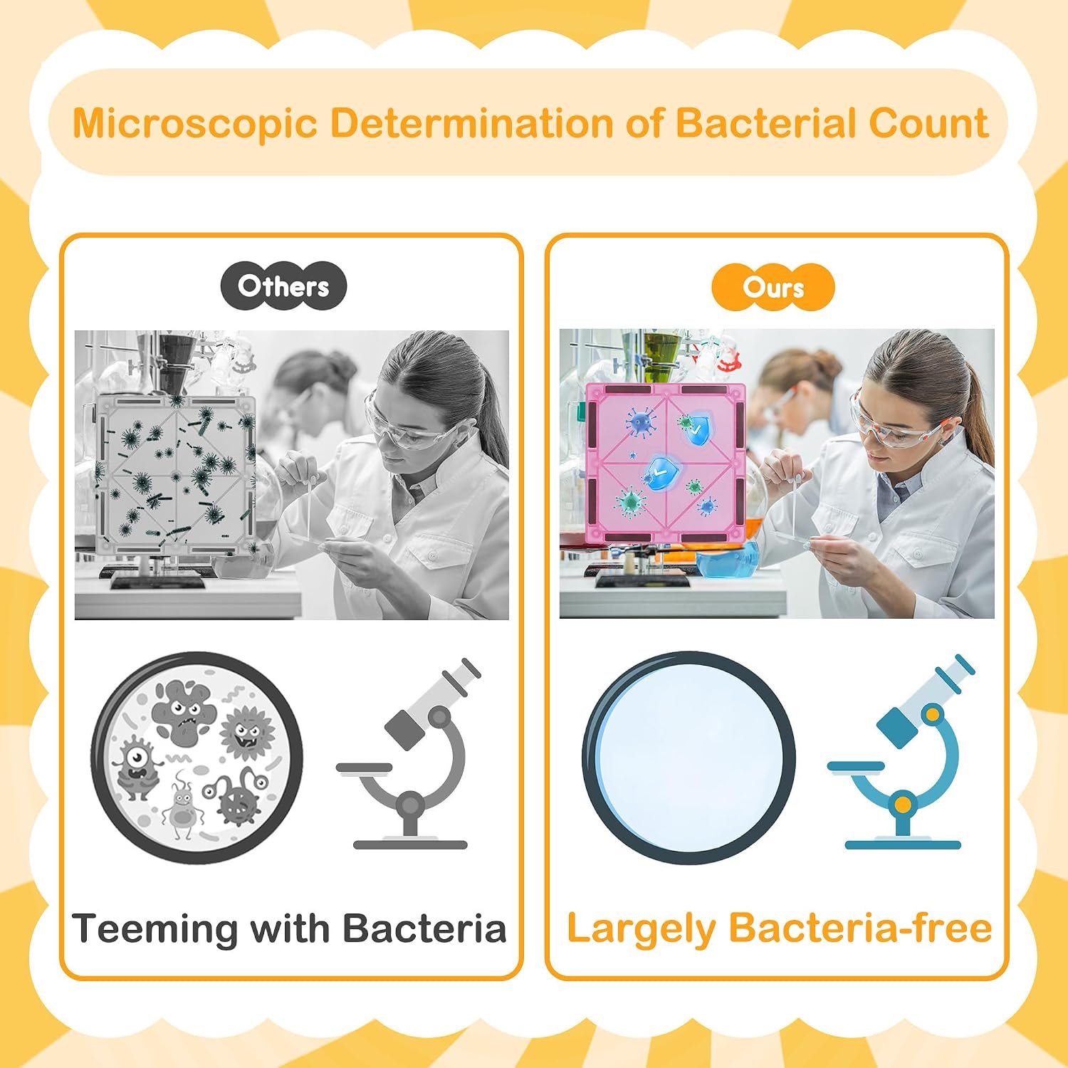Antibacterial Magnetic Tiles, 3D STEM Education Building Blocks - Image 7