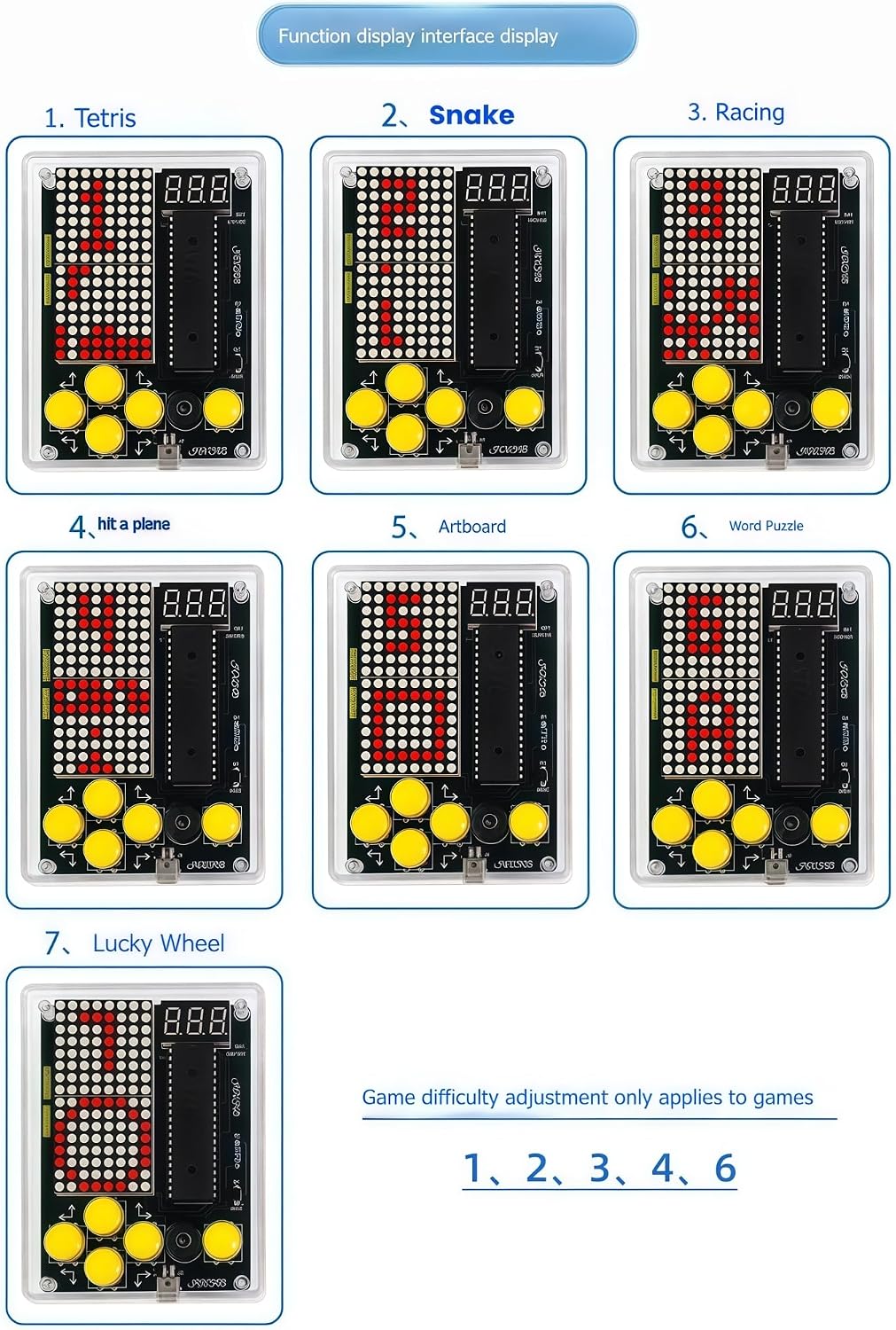 DIY Soldering Project Game Kit Electronic Practice Solder Soldering Kit - Image 9
