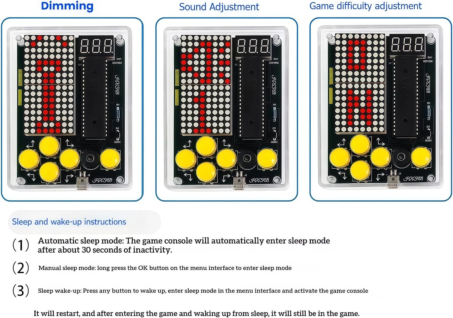 DIY Soldering Project Game Kit Electronic Practice Solder Soldering Kit - Image 5