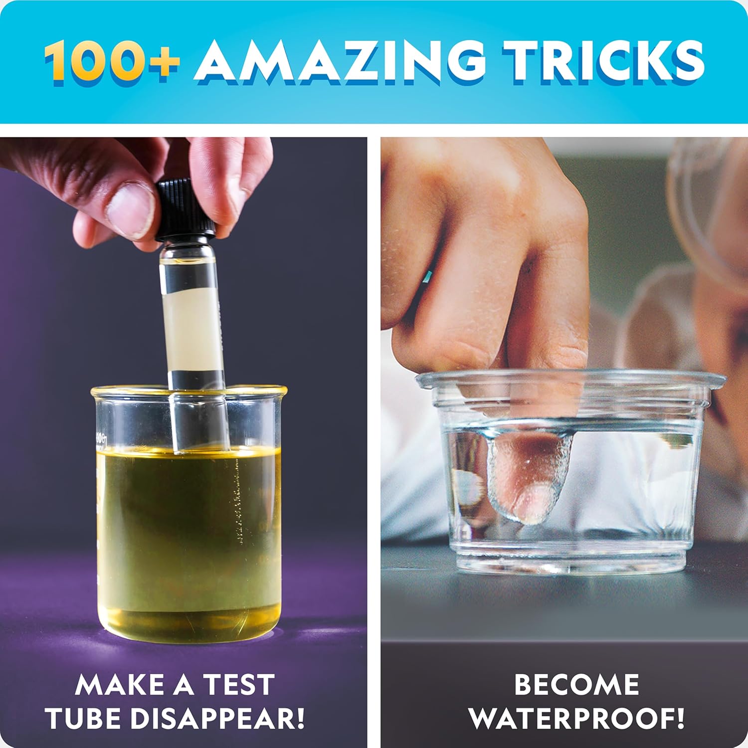 NATIONAL GEOGRAPHIC Science Magic Kit – Science Kit for Kids with 100+ Unique Experiments and Magic Tricks, Chemistry Set and STEM Project, A Great Gift for Boys and Girls (Amazon Exclusive) - Image 3