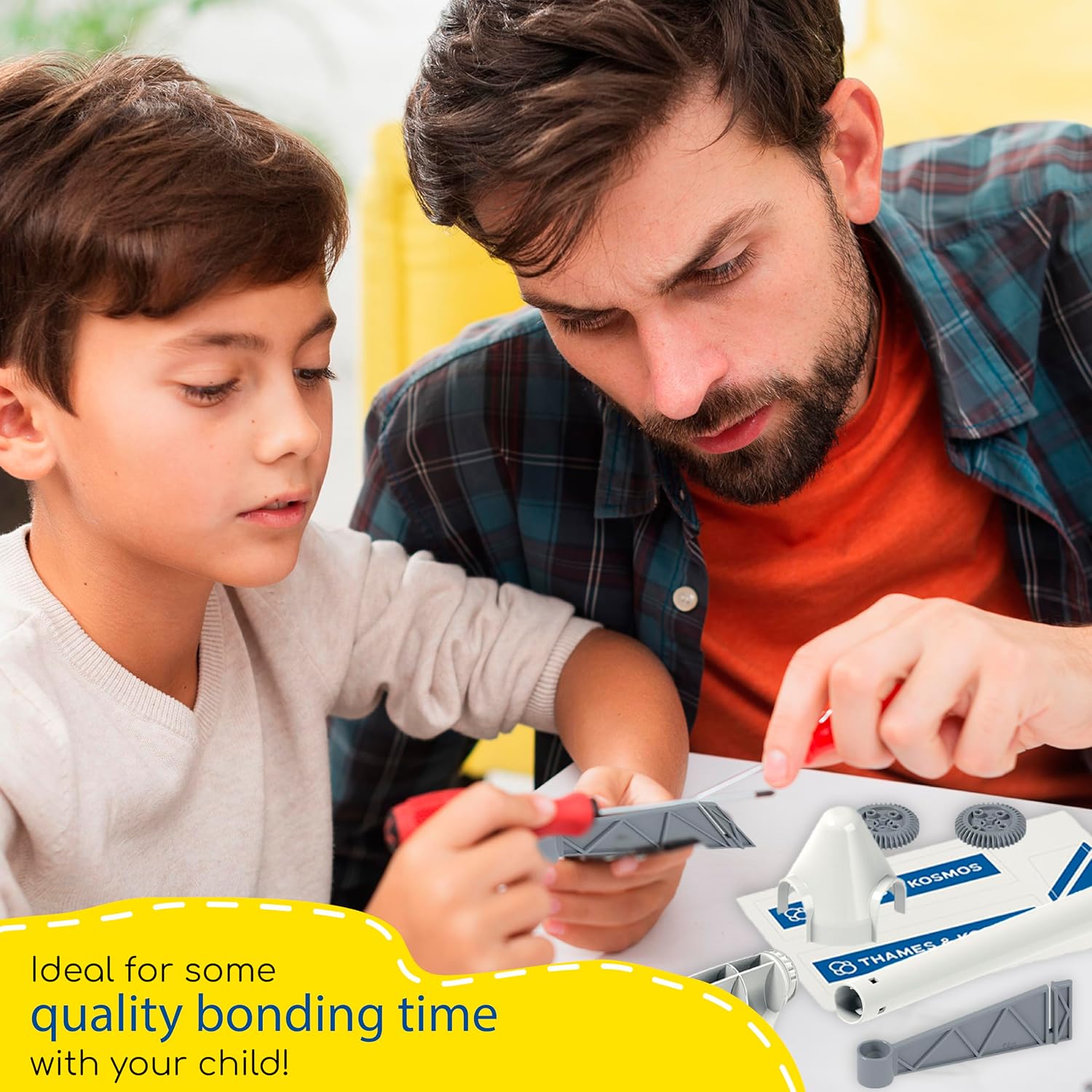 Thames & Kosmos Wind Power V4.0 STEM Experiment Kit | Build a 3ft Wind Turbine to Generate Electricity | Learn About Renewable Energy & Power a Small Model Car | Weatherproof for Outdoor Use - Image 6