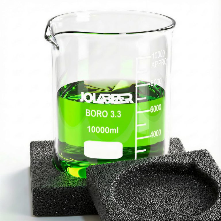 JOLABEAR 10000ml/10L Durable Glass Beaker, 3.3 Borosilicate