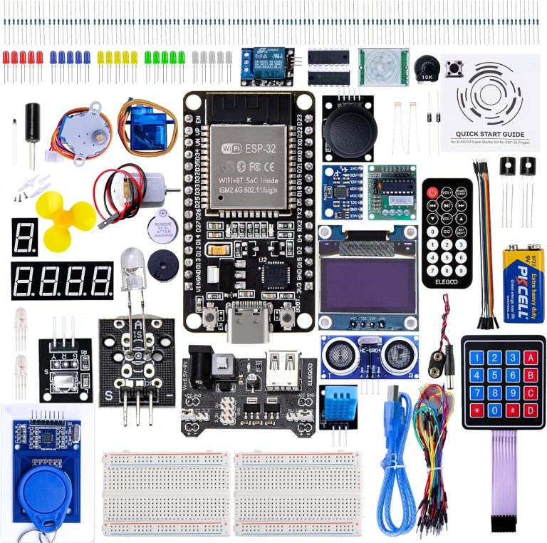 ELEGOO ESP-32 Super Starter Kit with Tutorial Compatible with Arduino IDE
