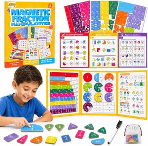 Magnetic Fraction Book, Montessori ...
