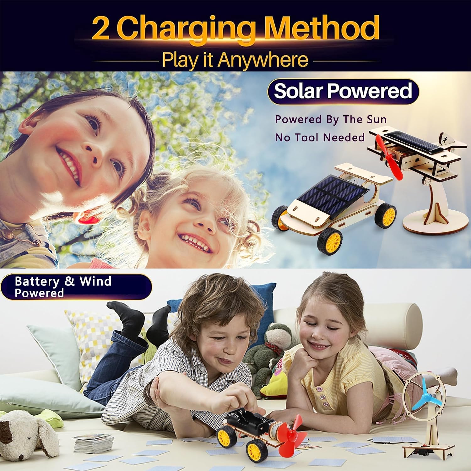 STEM Toys for Ages 8-13 Boys, Solar Science Kits for Kids Crafts Gifts 8-12 - Image 2
