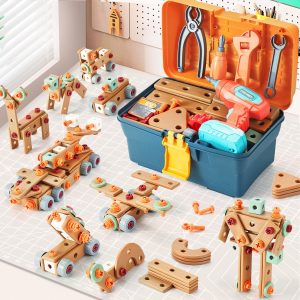 VEAIS Kids Tool Set with Drill, 148...